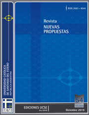 Nuevas Propuestas. UCSE
